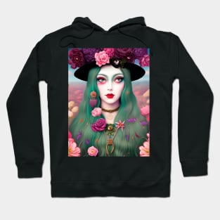 In Her Hair she Wore Flowers Hoodie